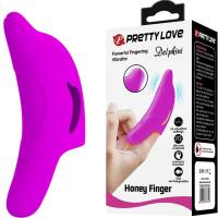 PRETTY LOVE - DELPHINI POWERFUL PURPLE FINGER STIMULATOR