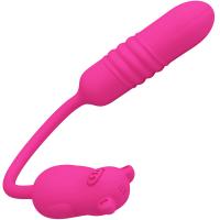 PRETTY LOVE - PINK SILICONE VIBRATING BULLET