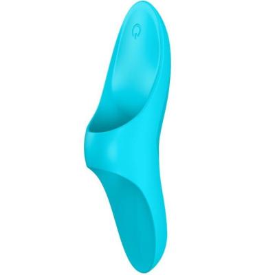 Satisfyer - Vibrateur  Doigts Teaser Lumière Bleue 1