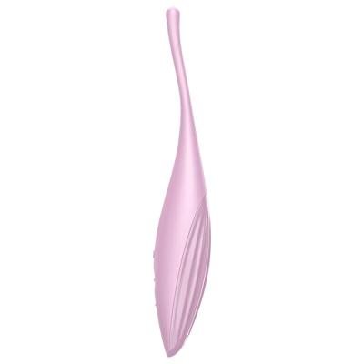 Satisfyer - Vibrateur  Pointe De Clit Twirling Joy Rose 2