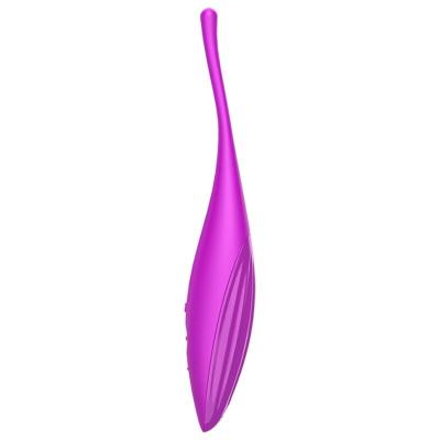 Satisfyer - Vibrateur  Pointe De Clit Twirling Joy Fuchsia 2