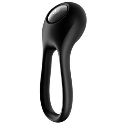 Satisfyer - Vibrateur  Anneau Majestic Duo Noir 1