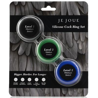 Je Joue - Ensemble Silicone Anneaux Pénis Silicone 2