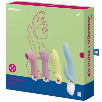 Satisfyer - Marvelous Four Ensemble Vibrateur Et Air Pulse 2