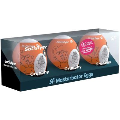 Satisfyer - 3 Oeufs Masturbateurs Naughty, Savage &Amp; Crunchy 2