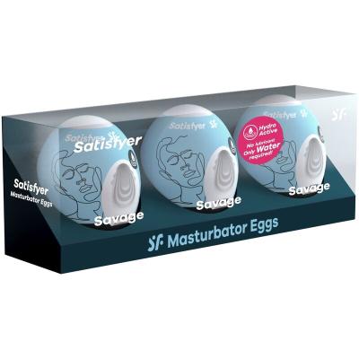 Satisfyer - 3 Oeufs Masturbateurs Savage 2