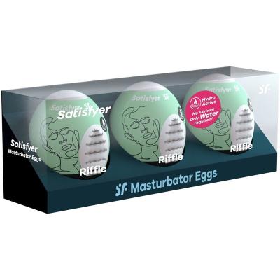 Satisfyer - 3 Oeufs Masturbateurs Riffle 2