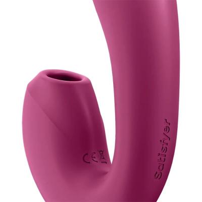 Satisfyer - Application Sunray Stimulateur Et Vibrateur Rouge 2