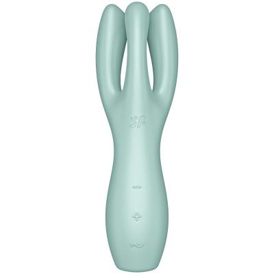 Satisfyer - Vibrateur Threesome 3 Menthe 2