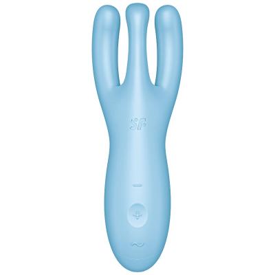 Satisfyer - Application Vibrateur Threesome 4 Bleu 2