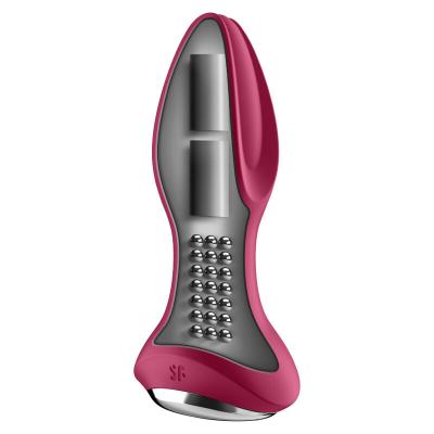 Satisfyer - Application De Plug Vibrant Rotator Plug 2+ Rouge 2