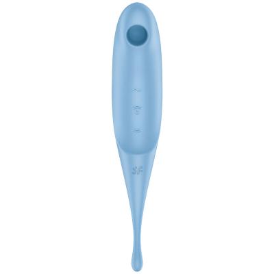 Satisfyer - Stimulateur Et Vibrateur Twirling Pro Air Pulse Bleu 2