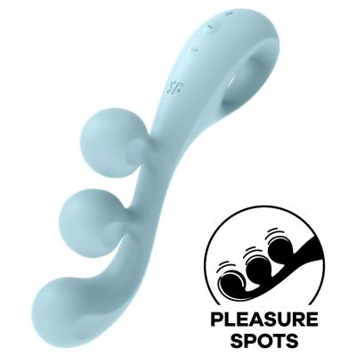 Satisfyer - Vibrateur Multi Tri Ball 2 Bleu 1