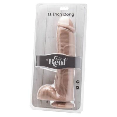 Get Real - Gode 28 Cm Avec Billes En Peau 2