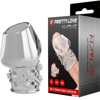 Pretty Love - Pénis Transparent Matias Plus Épais 1