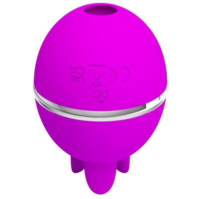 Pretty Love - Vibrateur Rond En Silicone Gemini Ball Violet 2