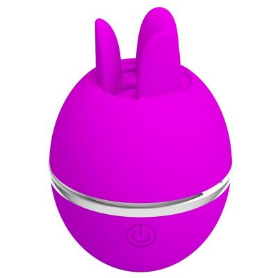 Pretty Love - Vibrateur Rond En Silicone Gemini Ball Violet 1