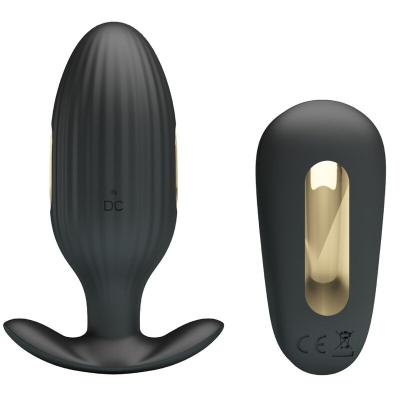 Pretty Love - Vibrateur Anal Rechargeable Kelly Plug Noir 1