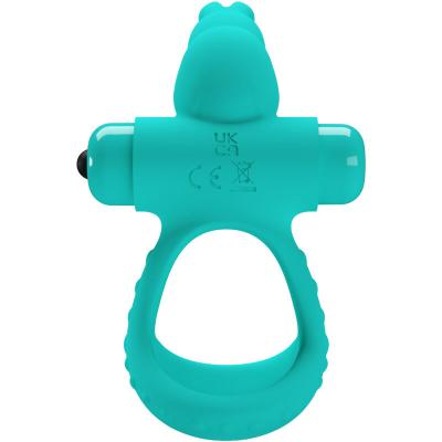 Pretty Love - Anneau Vibrateur Lapin Vert Figgy 2