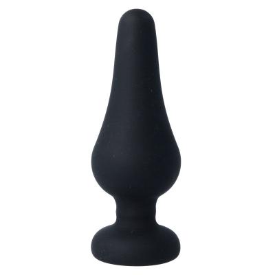 Intense - Plug Anal Pipo L Silicone Noir 13 Cm 2