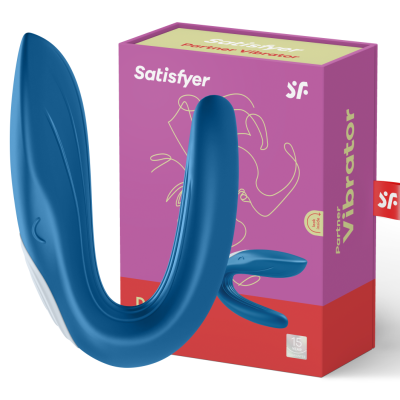 Satisfyer - Partner Toy Whale Vibrator Stimulant Les Deux Partners Édition 2020 2