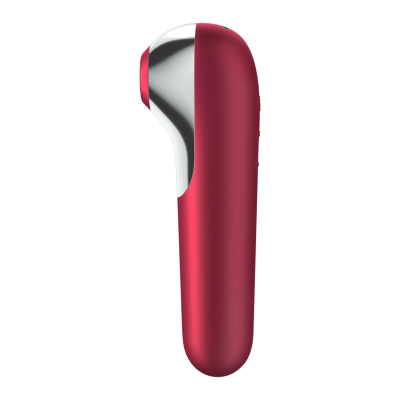 Satisfyer - Vibrateur Et Aspiration Dual Love Avec Air Pulsé Rouge 2