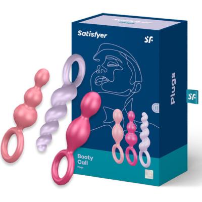 Satisfyer - Jeu De Bouchons Anal 3 Pcs Tricolore 2